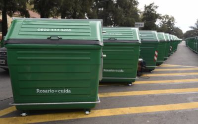 Las cámaras de video vigilancia abortaron robo de contenedores de residuos