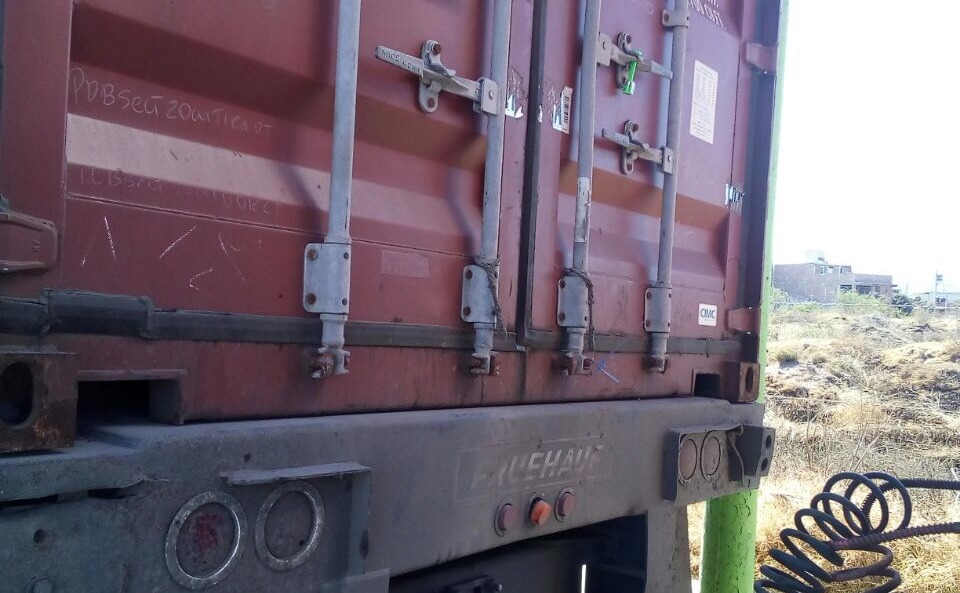 Periódico am | Recuperan contenedores marítimos robados con violencia en Tulancingo