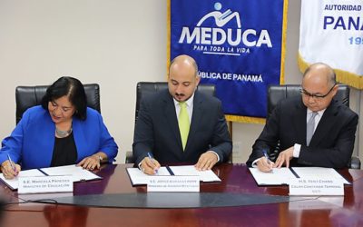 Acuerdo en pro de la educación colonense entre la AMP, MEDUCA y Colón Container Terminal