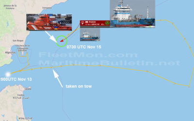 Strange salvage in Gibraltar Strait – Maritime Bulletin