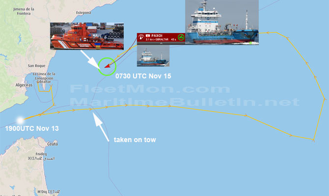 Strange salvage in Gibraltar Strait – Maritime Bulletin