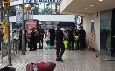 BMW driver hits 2 pedestrians in Palma