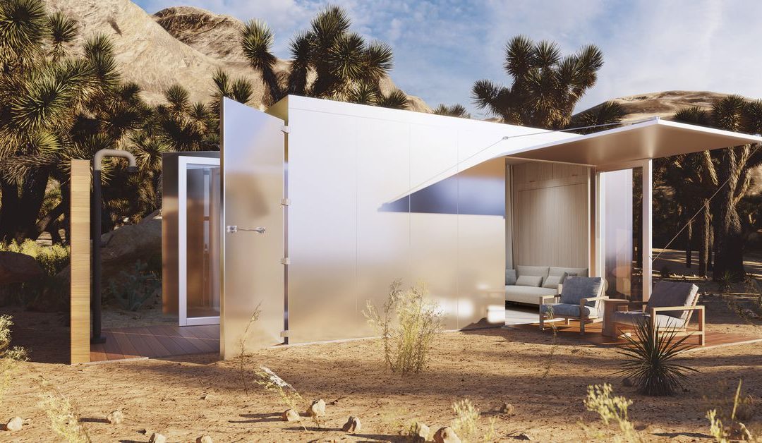 Shipping container home Buhaus is designed for fire-prone areas
