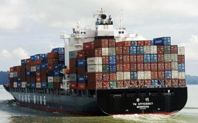 83 Containers Lost Overboard