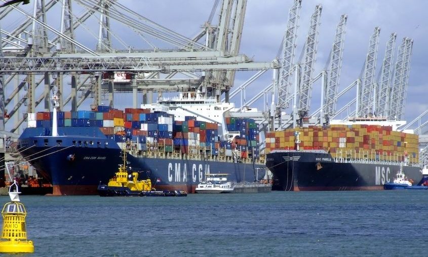 Container shipping capacity down 11% in April
