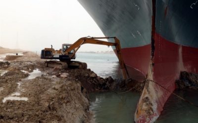 Canal de Suez: Sector de reaseguros podría perder hasta US$100 millones por bloqueo de la vía