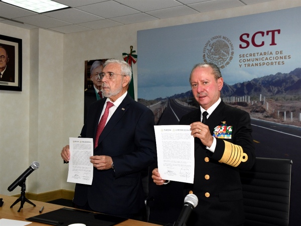 México: SCT concreta traspaso de la Coordinación General de Puertos y Marina Mercante a SEMAR