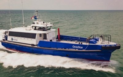 Damen Delivers Fast Crew Supplier 2206 to OCTOMAR Serviços Marítimos
