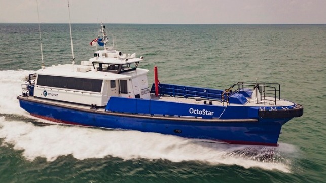 Damen Delivers Fast Crew Supplier 2206 to OCTOMAR Serviços Marítimos