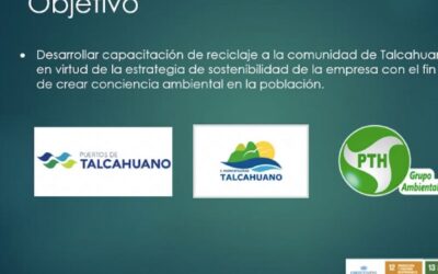 Puertos de Talcahuano organizó taller de reciclaje online para sus vecinas y vecinos