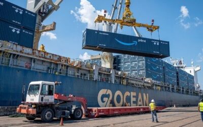 Amazon-Chartered Bulker Delivers Hundreds of Containers to Houston