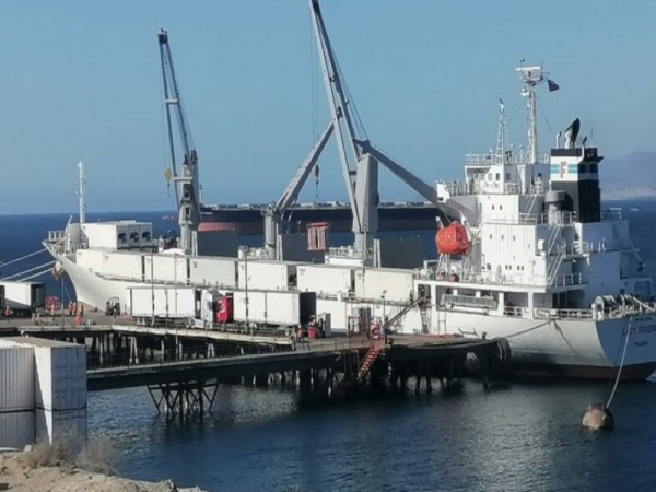 Puerto Caldera, Chile, realiza primer embarque de la temporada de 3. …