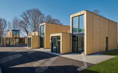 Containerwerk turns shipping containers into micro apartments in Germany